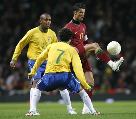 巴西vs葡萄牙