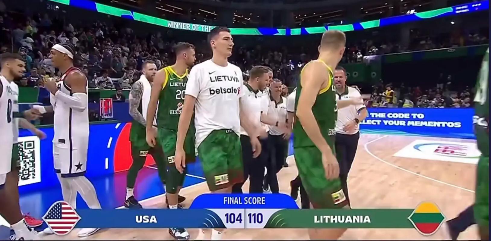 美国vs立陶宛第四节